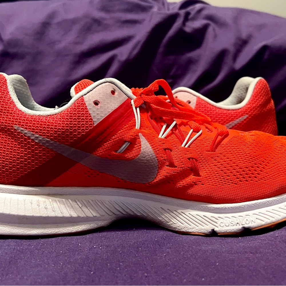 Nike Crimson Red Athletic Sneakers